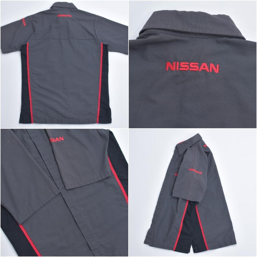 RED KAP（レッドキャップ） 00s RED KAP NISSAN ワークシャツ ワッペン