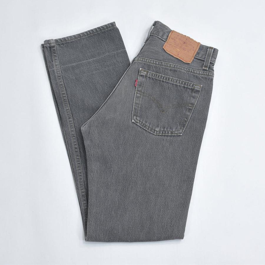 Levi's（リーバイス） 90s USA製 501 先染め ブラック デニム パンツ