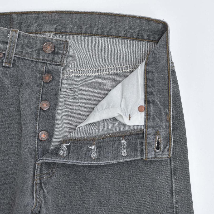 Levi's（リーバイス） 90s USA製 501 先染め ブラック デニム パンツ