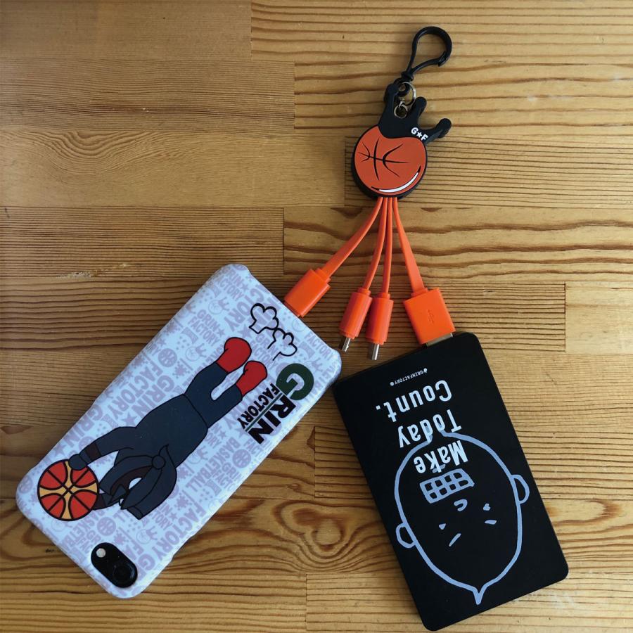 グリン王子デザイン4本足の充電ケーブルキーホルダー USB Lightning