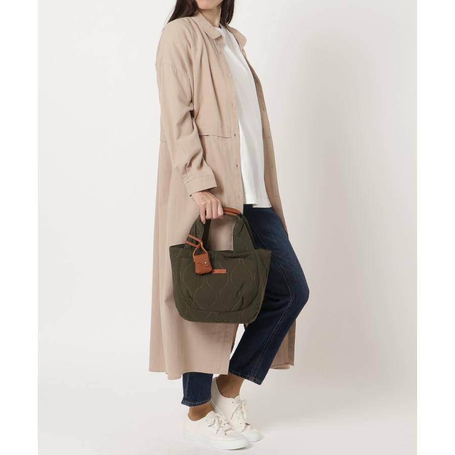 toleur（トーラ） ナイロンキルティングトート : 大人ナチュラル服