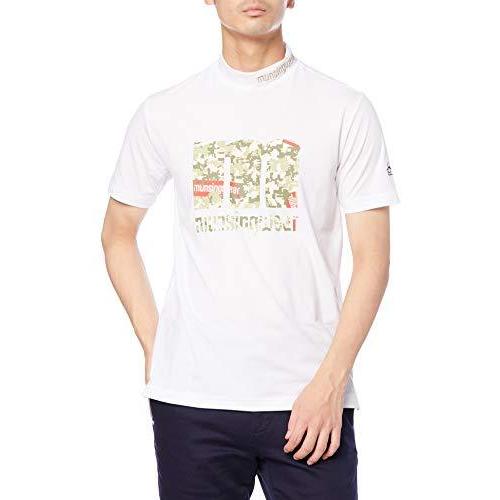【本物保証】 [マンシングウェア] 【20年秋冬モデル】ポロシャツ (日本サイズL相当) L 日本 WH00(ホワイト) メンズ MEMQJA01 シャツ