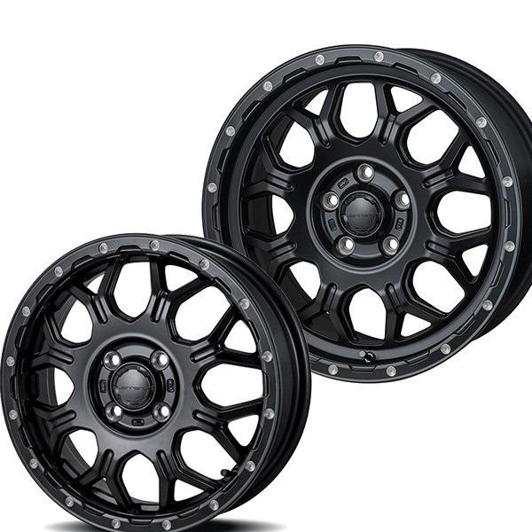 サマータイヤ ホイールセット 165/60R15インチ 4H100 MONZA ハイブロック ジェラード マッドスター ラジアルA/T ホワイトレター