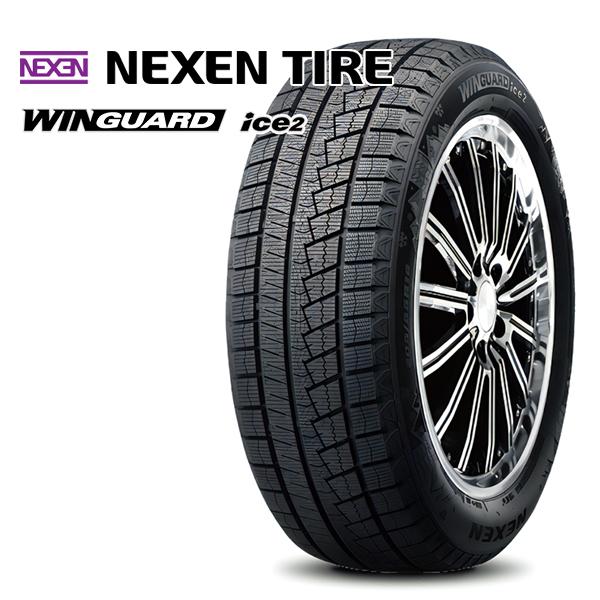 165/55R14インチ NEXEN ネクセン WINGUARD ice2 4.5J 4H100 スタッドレスタイヤホイールセット ヒューマンライン HS09 BKの画像