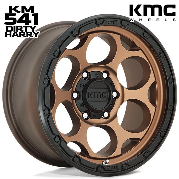 KMC 18インチ 8.5J 5H127 +18 KMC KM541 DIRTY HARRY / MATTE BRONZE 