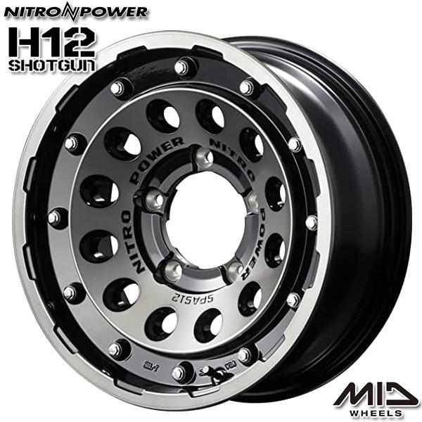 サマータイヤ ホイール4本セット 175/80R16インチ 5H139 MID ナイトロパワー H12 ショットガン BC トーヨー プロクセスCL1 SUV :MNP12 BC 1655 1395 17580 CL1S:タイヤホイール専門店グリップコーポレーション