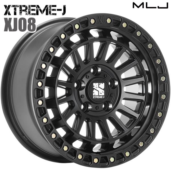 MLJ 16インチ 7.0J 5H114.3 +25 MLJ エクストリーム XJ08 SB アルミ