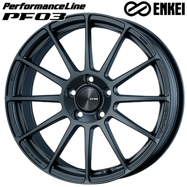 サマータイヤ ホイール4本セット 225/40R18インチ 5H114 ENKEI エンケイ パフォーマンスライン PF03 MD ウィンラン R330