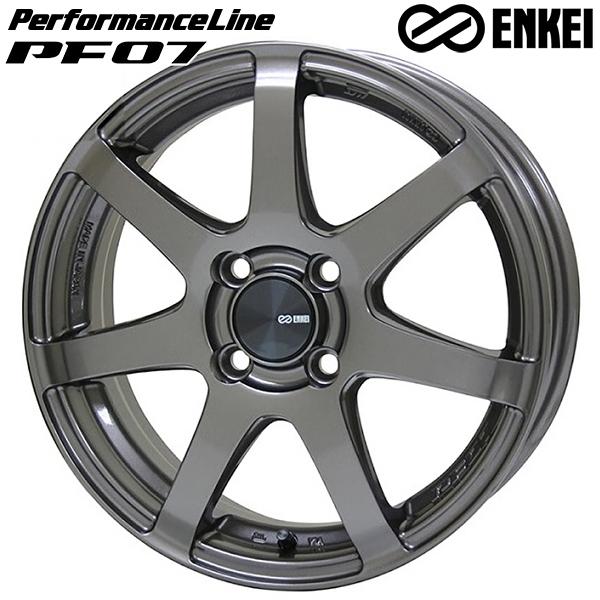 ニットータイヤ - 炎節タイア 銀輪仕掛ける 205/45R17in 4H100 ENKEI エンケイ 舞台伝達ルート PF07 DS ニットー NT555G2