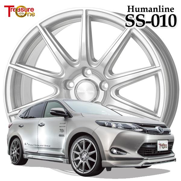 N-BOX等 トレジャーワン ヒューマンライン SS010 14インチ 4.5J 4H100 +45 ブラック アルミホイール単品 4本セット 送料無料の画像