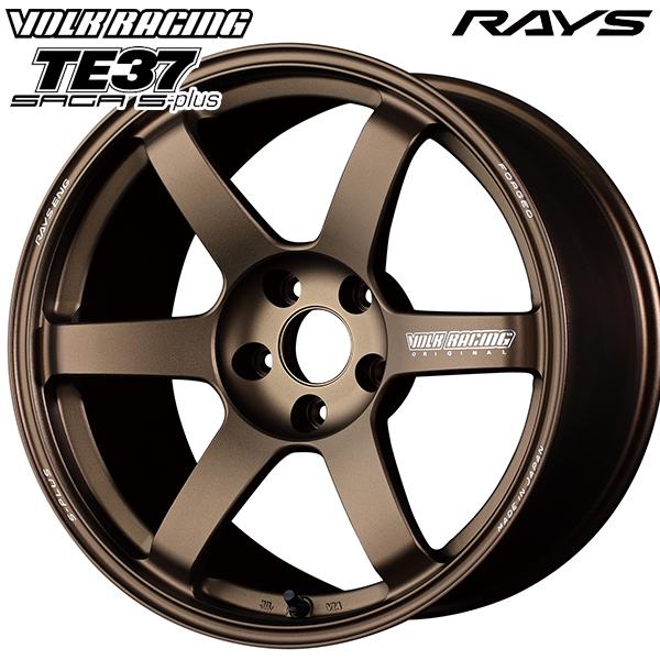 RAYS レイズ ボルクレーシング TE37 SAGA S plus 18インチ 8.5J 5H112 +42 BR アルミホイール単品 1本 4本以上送料無料 :T37SSP B 1885 1125 42:タイヤホイール専門店グリップコーポレーション