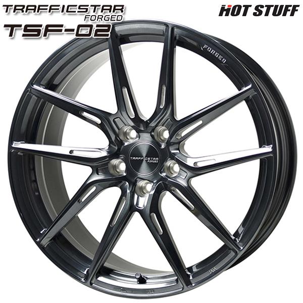 ウィンラン - 朱夏タイア 車輪仕掛ける 225/40R19in 5H114.3 熱っぽい原材料 トラフィックスター フォージド TSF-02 BC R330 FR据えつける 自動車-タイヤ、ホイール-夏タイヤ、ホイールセット