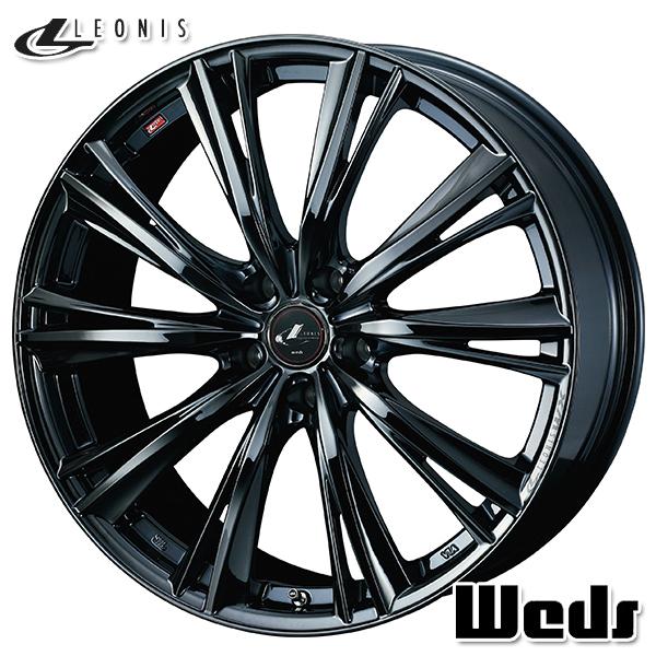2月11日最大11倍 Weds LEONIS ウェッズ レオニス WX 19インチ 8.0J 5H114.3 +48 BMC1 アルミホイール単品 4本セット 送料無料