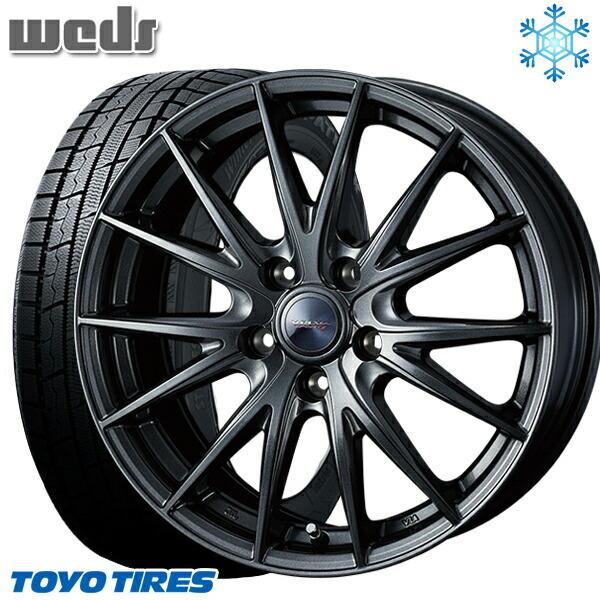 ウィンタートランパス - 235/55R18in TOYO トゥーヨー 冬季 トランパス TX 5H114.3 スタッドレスタイヤホイールセット Weds ヴェルヴァ スポルト2