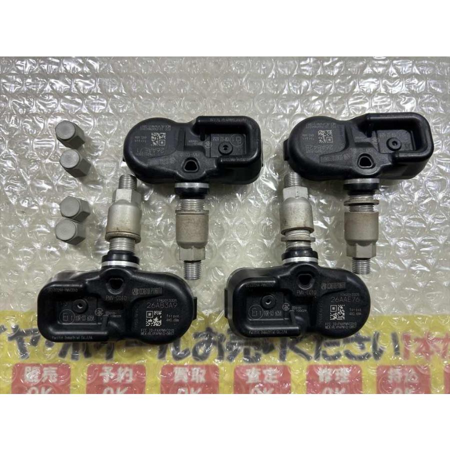 ④レクサスIS 純正19インチ ブリヂストンタイヤセンサー付 レクサス（LEXUS） 4個 LEXUS is 純正 TPMSセンサー バルブASSY 2013