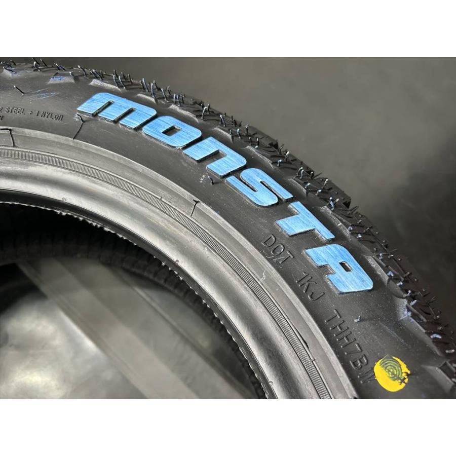 MONSTA TYRES 4本 在庫 モンスター RT HYBRID ホワイトレーター 155