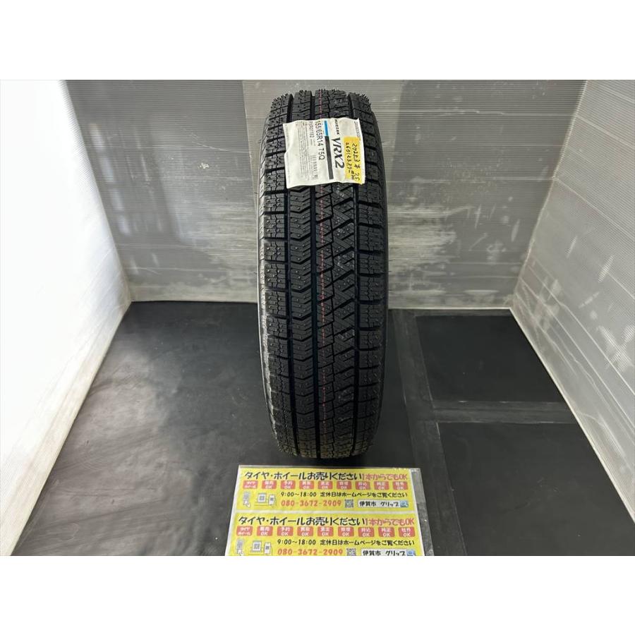 ブリザック VRX2 在庫 1本 BRIDGESTONE BLIZZAK VRX2 155/65R14 75Q