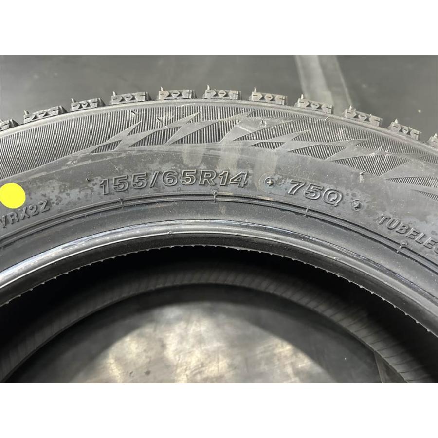 ブリザック VRX2 在庫 1本 BRIDGESTONE BLIZZAK VRX2 155/65R14 75Q