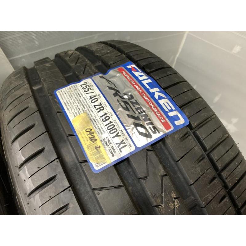 255/40ZR18,FALKEN AZENIS,23年ラジアルタイヤ2本のみ。 255/40ZR18,FALKEN AZENIS,23年ラジアルタイヤ2本のみ。 255