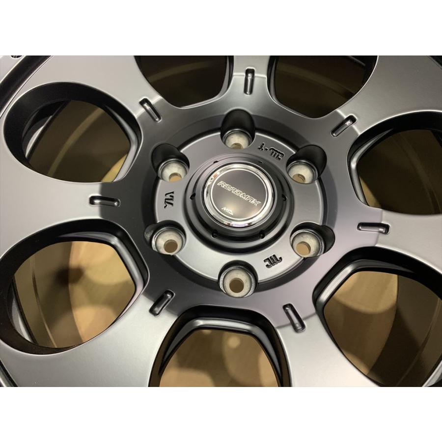 在庫品　マルカ MID　ROAD MAXX　JWLT規格　アルミホイール　17　7.5j　+25　マットブラック　黒　6穴　139.7_5