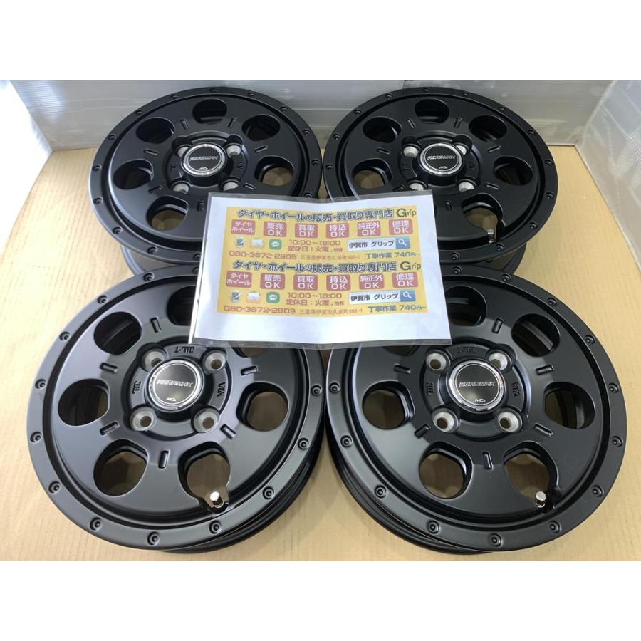 【廃タイヤホイール買取】マナレイ　ホイールのみ　4本セット マナレイ 在庫 マナレイ MID ロードマックス MUD AGENT アルミ