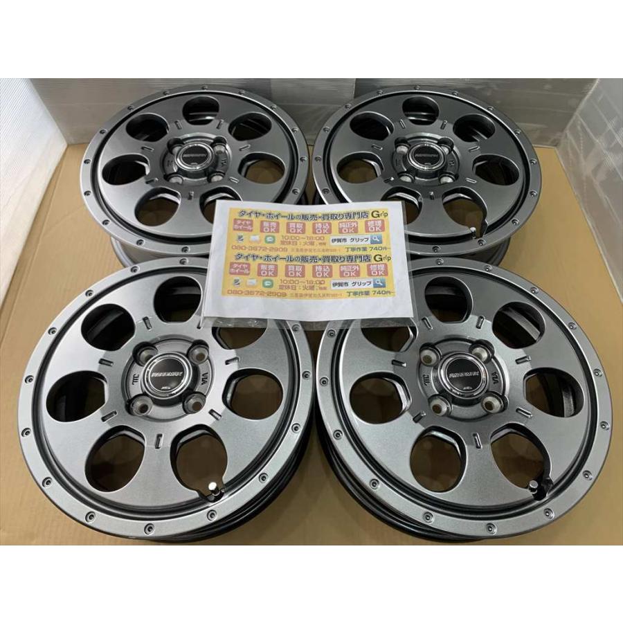 マナレイ 在庫 MID ROADMAX MUD AGENT アルミホイール 14 4.5j +45