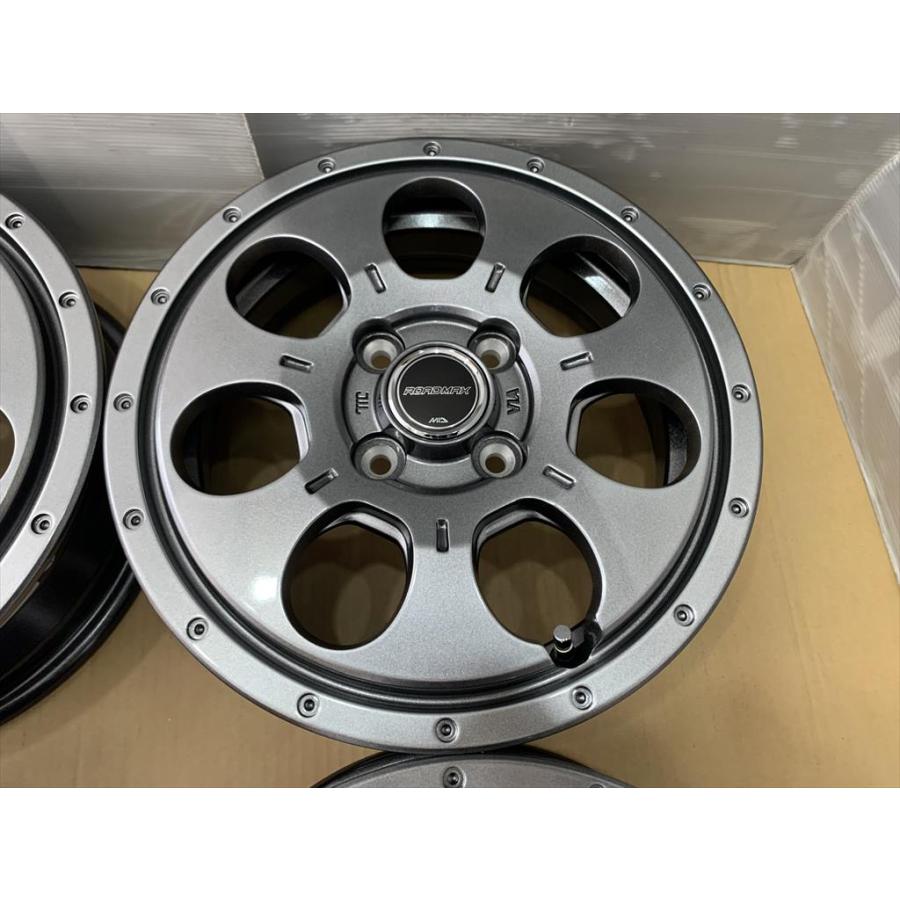 マナレイ 在庫 MID ROADMAX MUD AGENT アルミホイール 14 4.5j +45