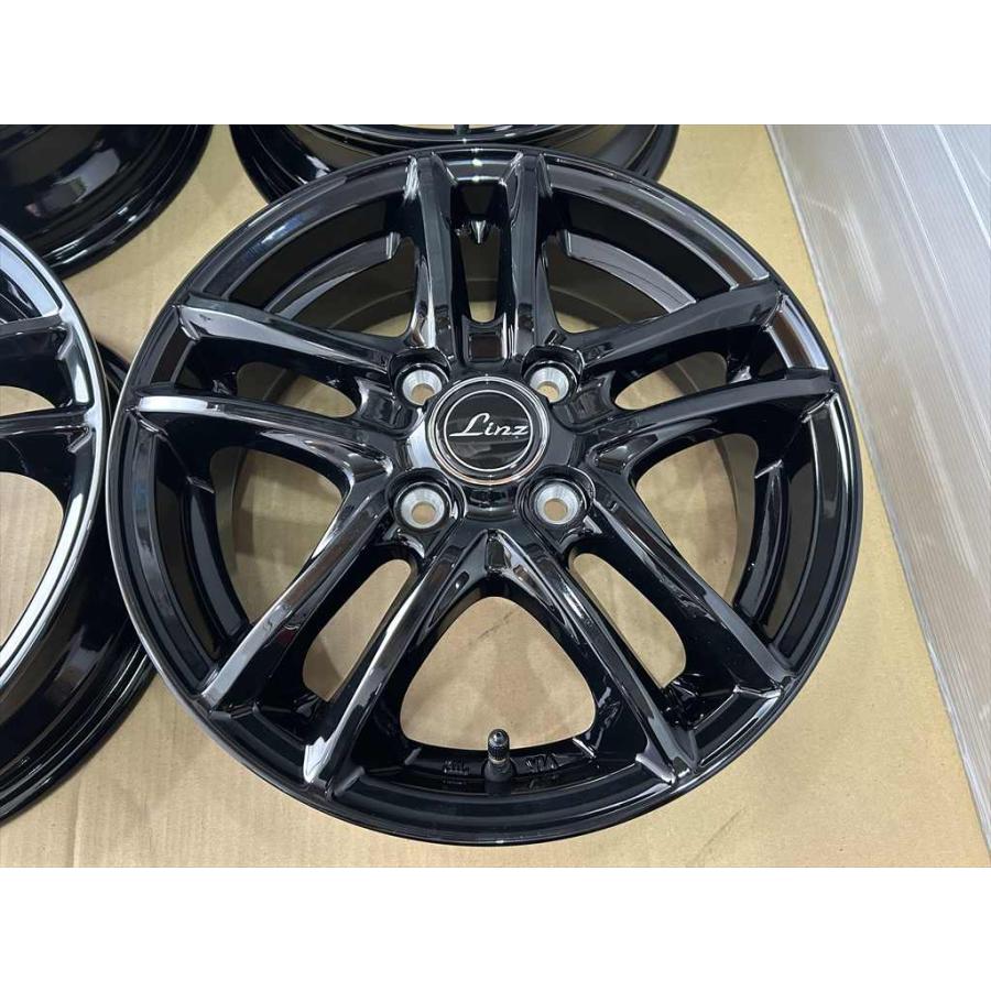 【BRIDGESTONEブリヂストン】アルミホイール4本14インチ 4穴-100 BRIDGESTONE（ブリヂストン） 在庫 BRIDGESTONE Linz アルミホイール