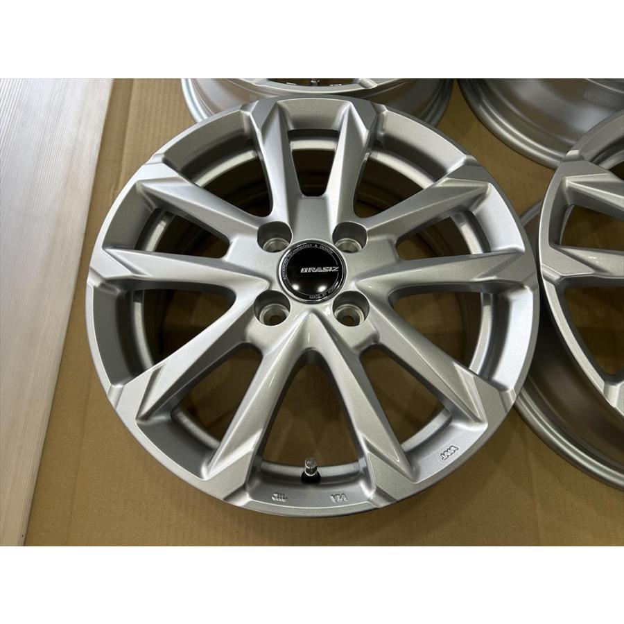 KOSEI 在庫品 クレイシズ アルミホイール 15 5.5j +42 シルバー 4穴