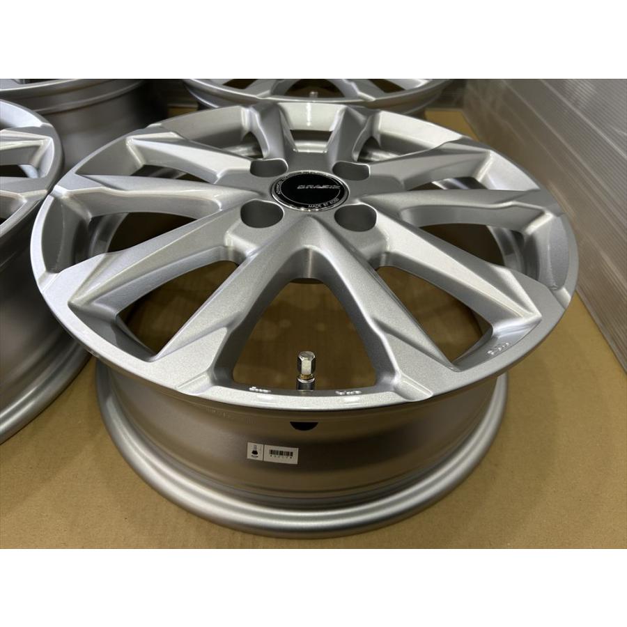 KOSEI 在庫品 クレイシズ アルミホイール 15 5.5j +42 シルバー 4穴 