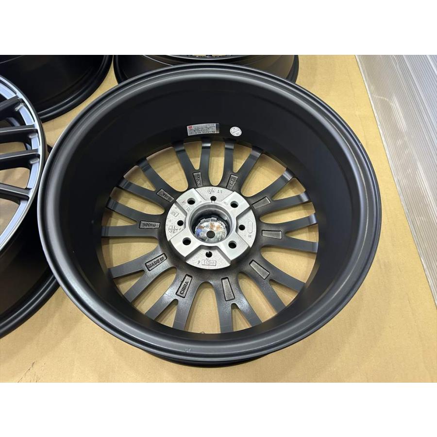 KOSEI 在庫品 クレイシズ アルミホイール 15 5.5j +42 マットブラック