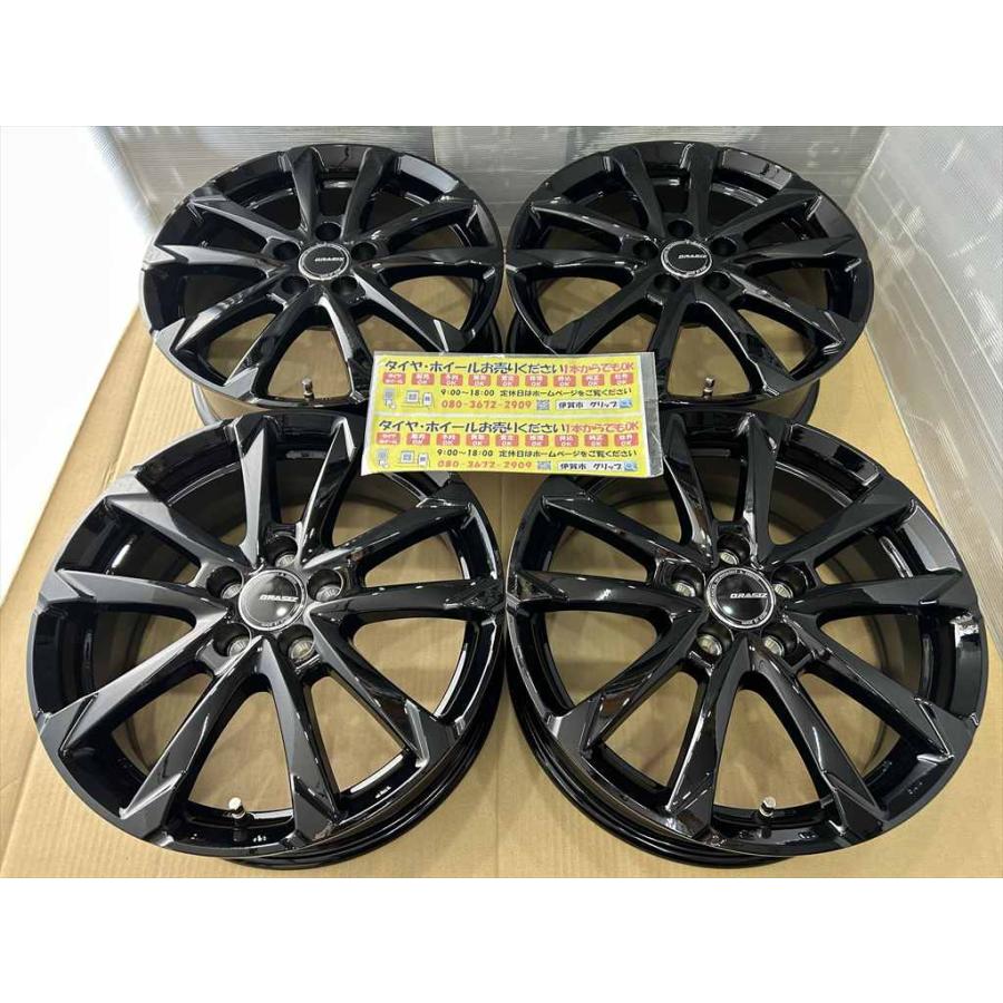 KOSEI 在庫 クレイシズ アルミホイール 16 6j +40 ブラック 黒 5穴 100