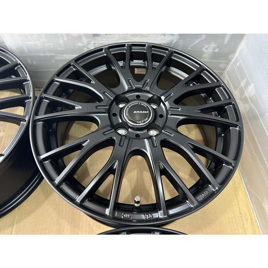 KOSEI 在庫品 クレイシズ メッシュ アルミホイール 16 6j +40 マット