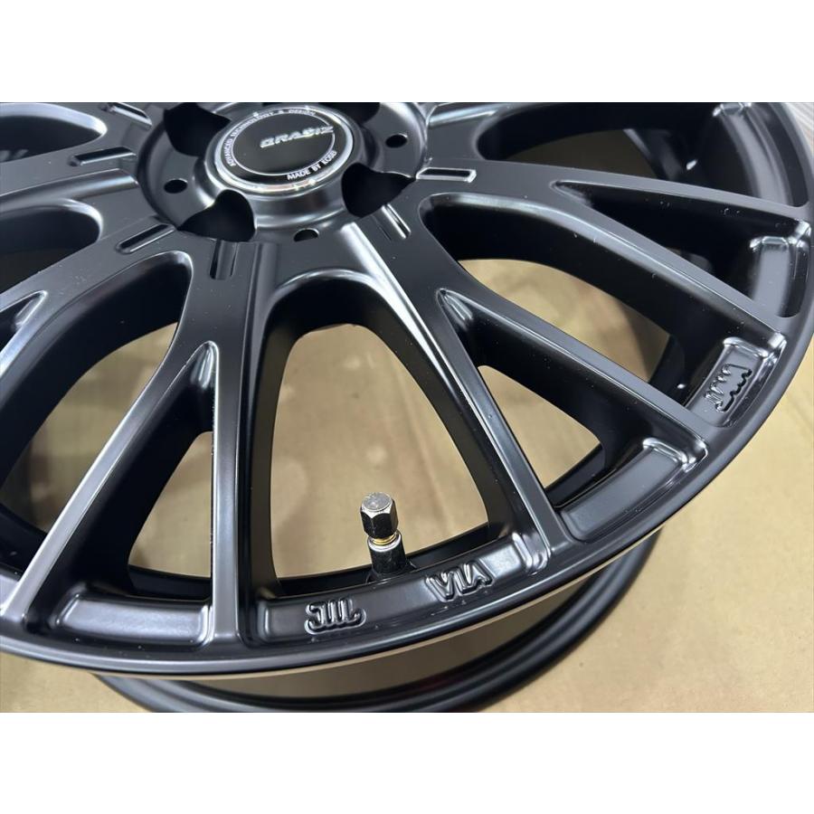 KOSEI 在庫品 クレイシズ メッシュ アルミホイール 16 6j +40 マット