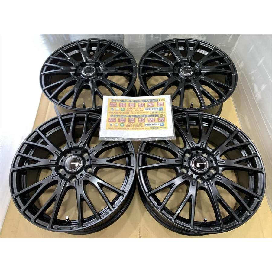 KOSEI 在庫品 クレイシズ メッシュ系 アルミホイール 17 7j +48 マット