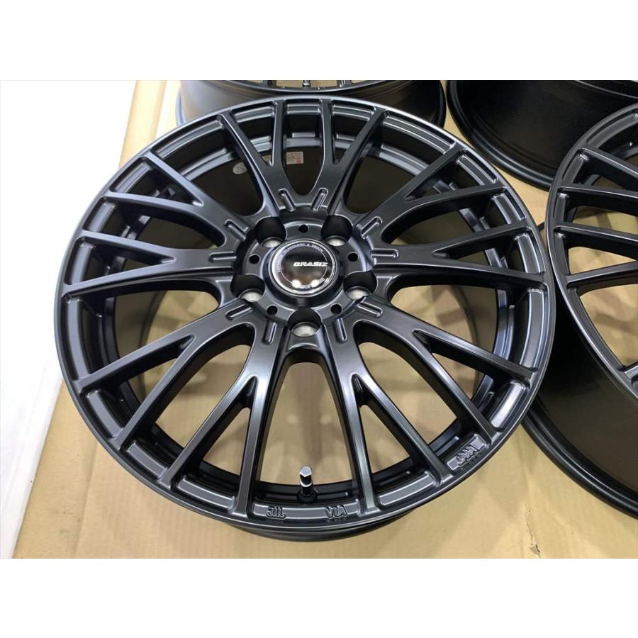 KOSEI 在庫品 クレイシズ メッシュ系 アルミホイール 17 7j +48 マット