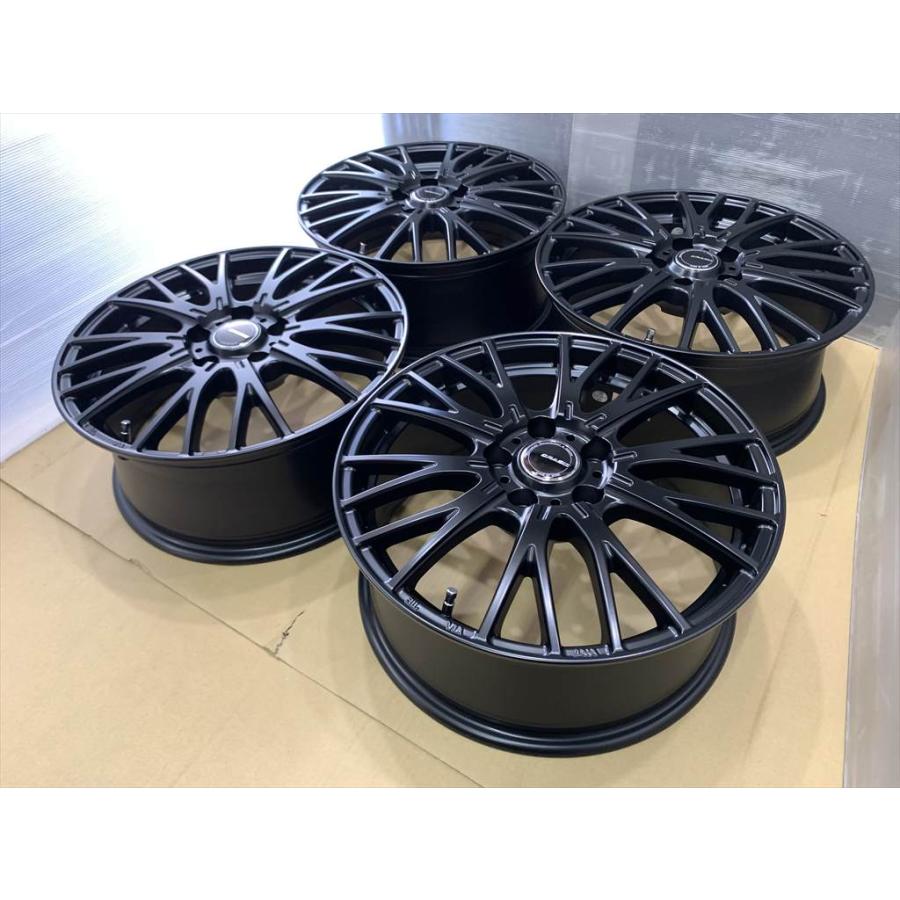 KOSEI 在庫品 クレイシズ メッシュ系 アルミホイール 17 7j +48 マット