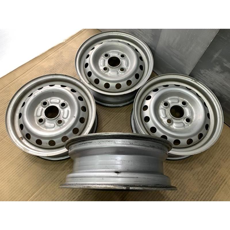 ダイハツ 純正 鉄ホイール 4 本 R12×4J +40 4穴PCD100