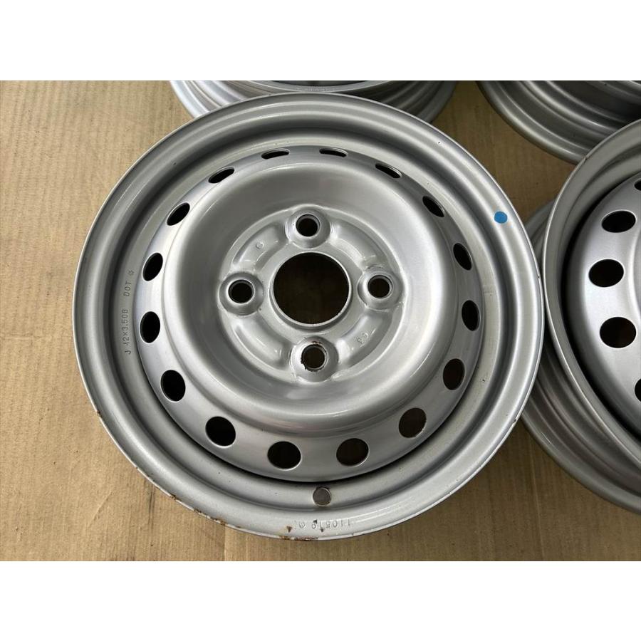 キャリライク SUZUKI DA16 CARRY 純正 STEEL Wheel 12 3.5j +45