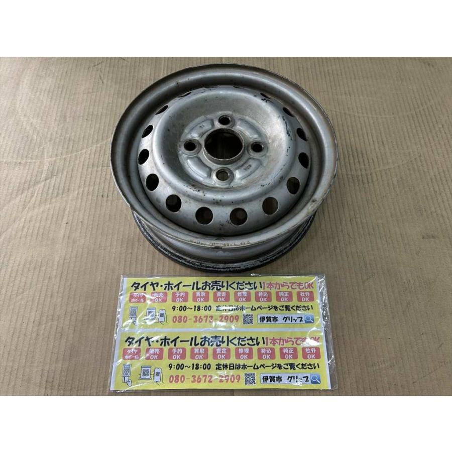 ホンダ（HONDA） 1本 純正スチールホイール 12 3.5j +40 シルバー 4穴