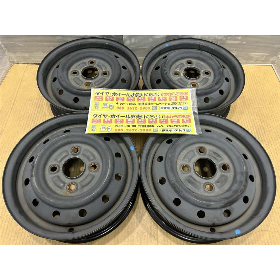 スズキ（SUZUKI） SUZUKI EVERY 純正スチールホイール 12 4j +45