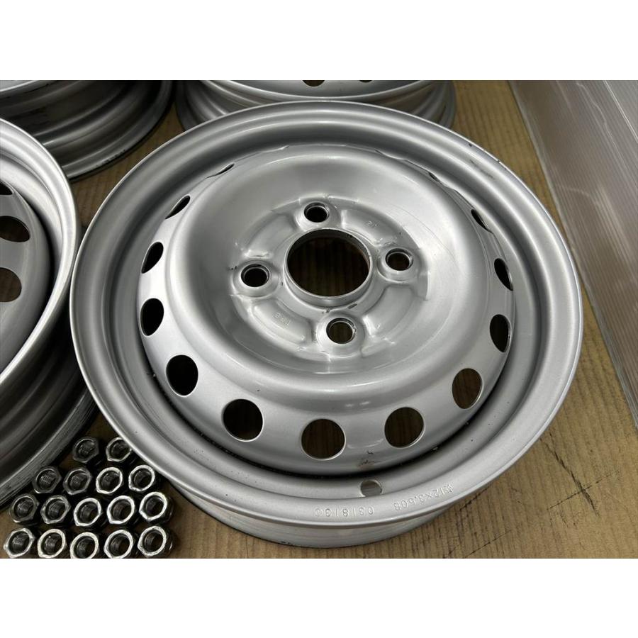 ホンダ（HONDA） ナット付き HONDA ACTY 純正スチールホイール 12 3.5j