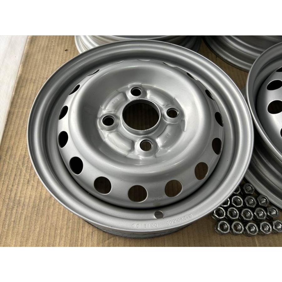 ホンダ（HONDA） ナット付き HONDA ACTY 純正スチールホイール 12 3.5j