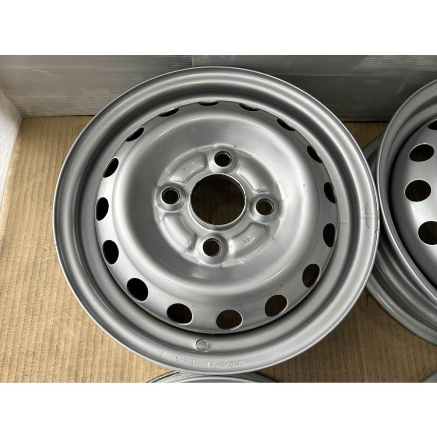 ホンダ（HONDA） ナット付き HONDA ACTY 純正スチールホイール 12 3.5j