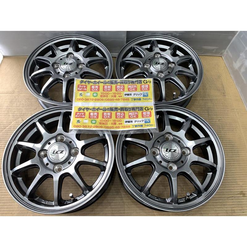 未使用 インターミラノ LCZ II アルミホイール 13 4.00B 4j ＋43 