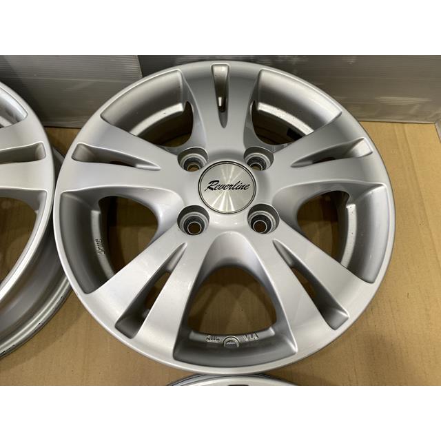 ダンロップ リバーライン マナレイ製 アルミホイール 13 4.00B 4j +  