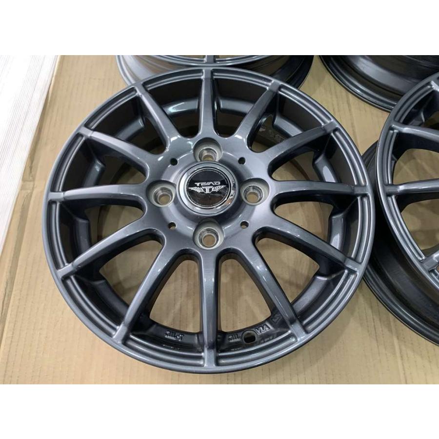WEDS（ウェッズ） WEDS TEAD アルミホイール 13 4j +45 グレー 系 4穴