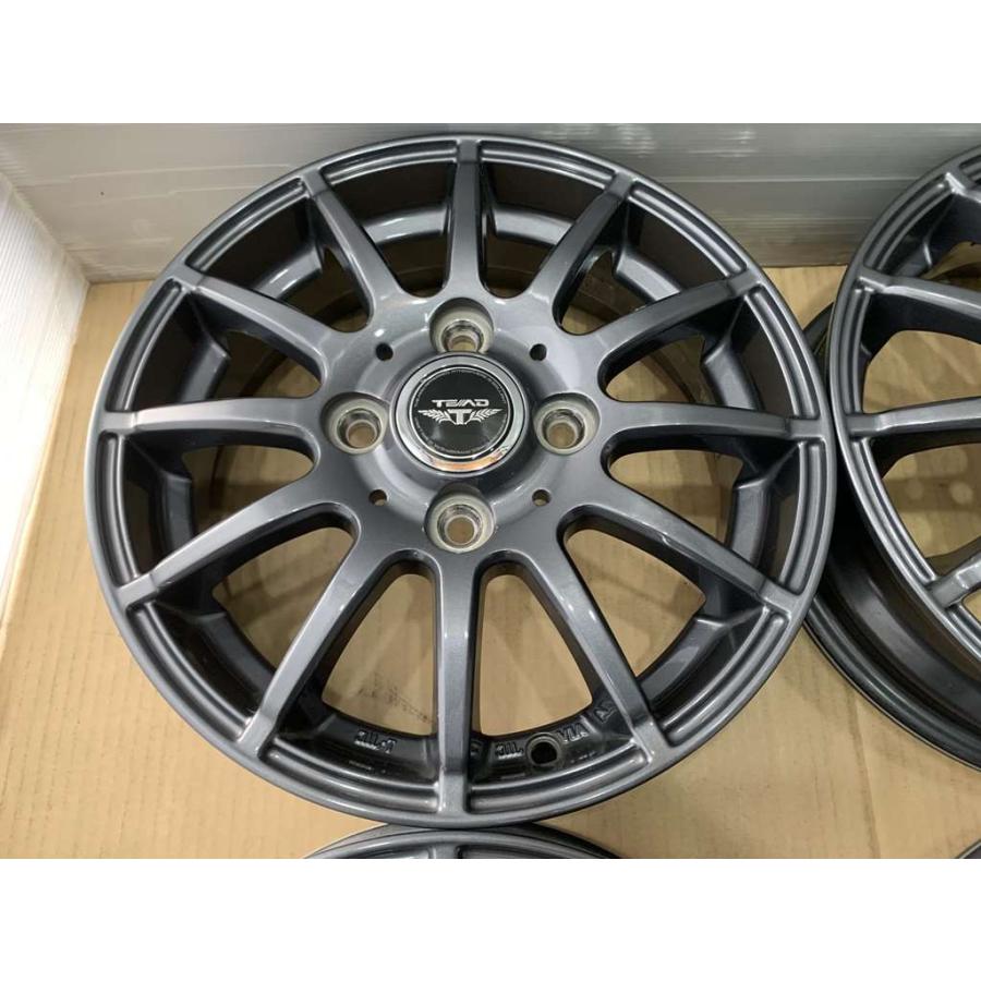 WEDS（ウェッズ） WEDS TEAD アルミホイール 13 4j +45 グレー 系 4穴