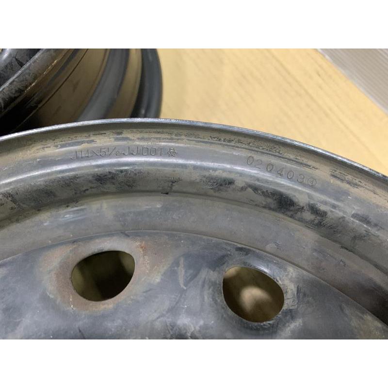 スバル スチールホイール 14 5.5j +55 5穴 100 旧車 : タイヤホイール