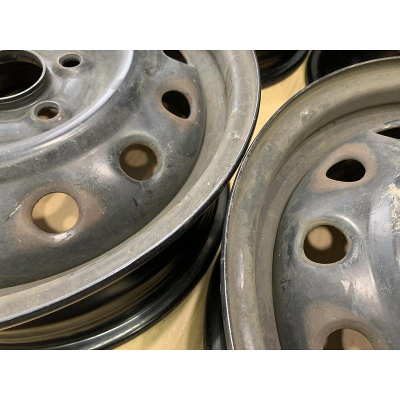 スバル スチールホイール 14 5.5j +55 5穴 100 旧車 : タイヤホイール